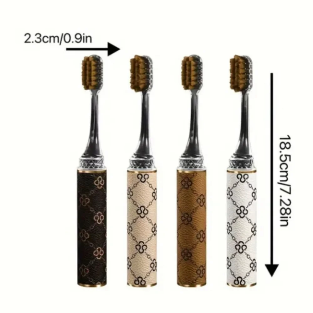 Leather Texture Toothbrush - Picture 3 of 3